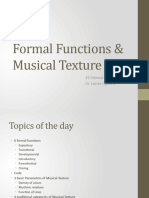 Formal F (X) - Texture