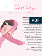 Arte - Flash Mob Outubro Rosa