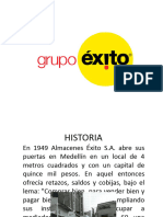 Historia Grupo Exito