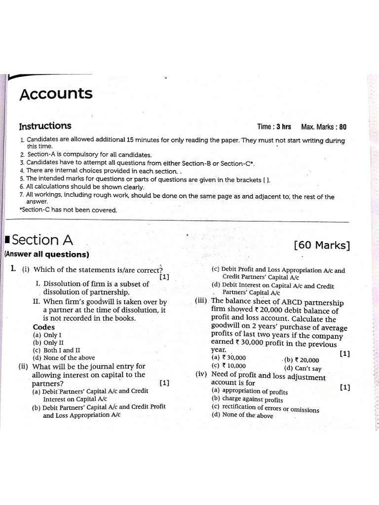 Account 12th Additional Study Material PDF