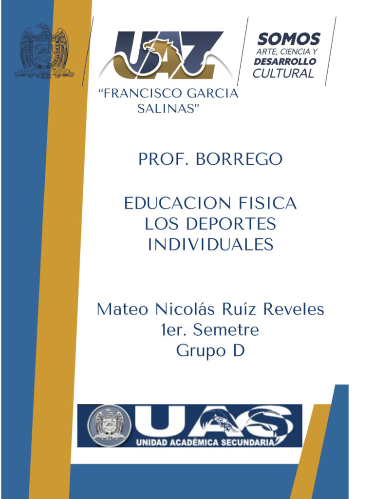 Los Deportes Individuales | PDF | Deportes | Deporte del atletismo