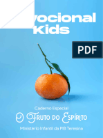 Devocional Kids - Fruto Do Espírito