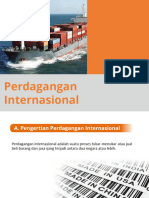 Perdagangan Internasional, Kerja Sama Ekonomi Internasional T.P 2022 - 2023