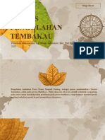 Proses Pembuatan Rokok dan Komponennya | PDF