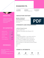 Modern Professional CV Resume Template