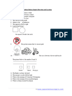 Soal Latihan Bahasa Inggris Direction and Location