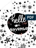 Cute November 2023 Planner and Calendar - World of Printables