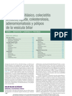 67 Dolor Alitiasico, Colecistitis Alitiasica Aguda, Colesteolosis, Adenomiomatosis y Polipos de La Vesicula Biliar