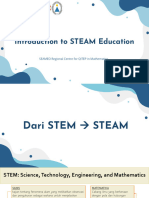 Introduction To STEAM Education - Activities - PPT