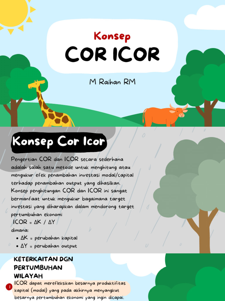 Memahami ICOR dalam Ekonomi Semarang | PDF | Pengelolaan Keuangan & Uang
