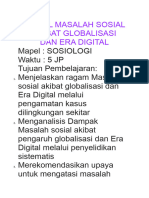 Modul Masalah Sosial Globalisasi - 231115 - 080929