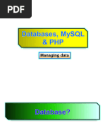 Lec4 - Mysql - PHP