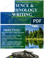 Science Technology Writing 1