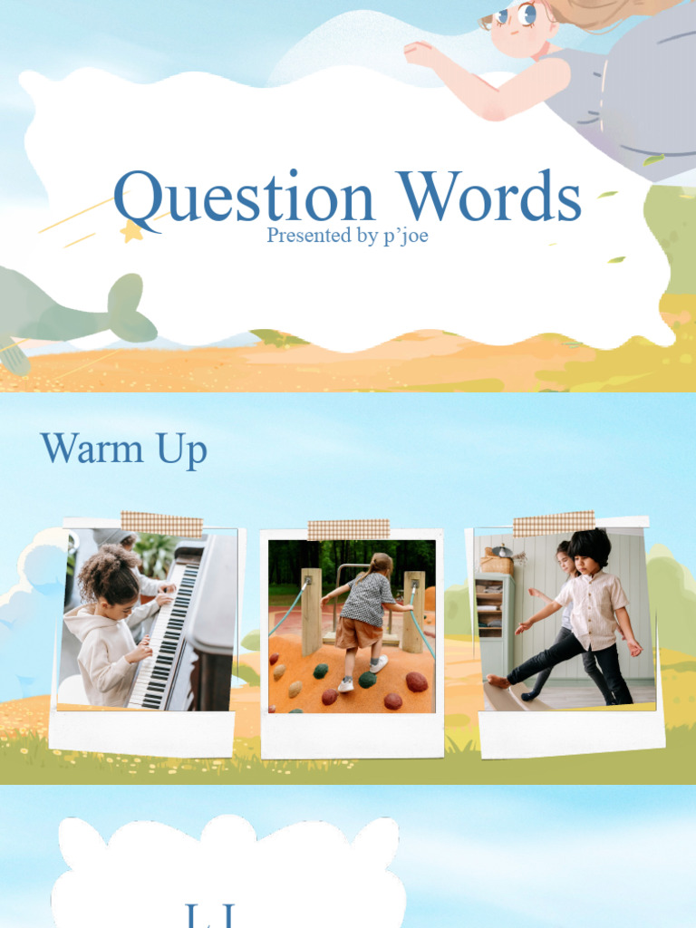 Question Words | PDF