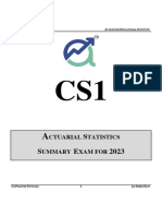 Cs1 Summary 2022 (CH 1 To 16) With Index (16.03.23)