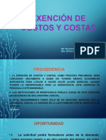 Procedimiento de Exención de Costos y Costas