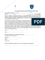 UBA TALLER VOCACIONAL 4CD 10 - 10 Autorización y Ficha de Salud