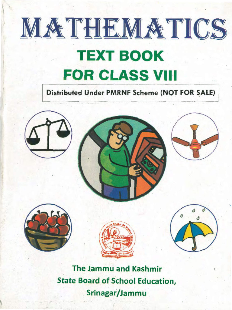 JKBOSE Class 8 Maths Book | PDF