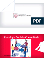 Psicología Social y Comunitaria Sesión 6