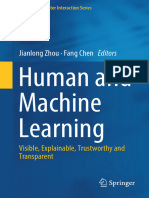 Human and Machine Learning: Jianlong Zhou Fang Chen Editors