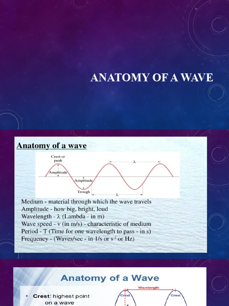 Anatomy of Wave Frequency and Period Mod 4 and 5 PDF Frequency Waves