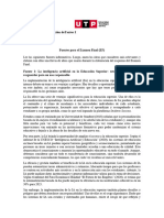 Semana 16 - Fuentes de Informacion para El Examen Final - 2023 Agosto