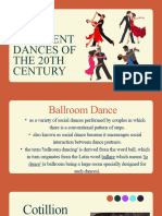 The Different Dances of The 20th Century