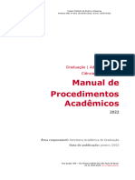 Manual de Procedimentos Acadêmicos Adm e Eco 2022