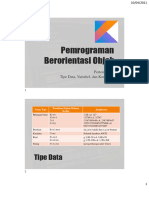 Pertemuan II