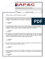 AV5 - Habilitação para Taxista - Atividade Lei 5.323 - 14