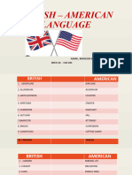 British - American Language