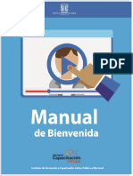 Manual de Bienvenida Al Curso FORMACION CIVICA