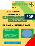 Elemen Penilaian: Pelayanan Laboratorium Dikelola Sesuai Dengan Kebijakan Dan Prosedur Yang Ditetapkan