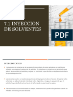 7.1 Inyeccion de Solventes