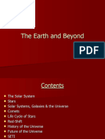 The Earth and Beyond