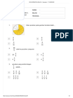 PAS MATEMATIKA KELAS 4 - Semester 1 - TA 2020 - 2021