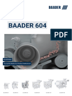 Brochure BAADER 604 English 2021