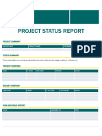 Project Status Template2