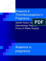 1 Anaemia N TCP in Pregnancy 2008 DR G Kidson