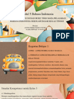 Presentasi Pendidikan Bahasa Indonesia Modul 5