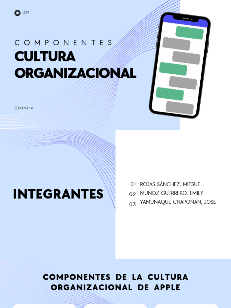Componentes de La Cultura Organizacional | PDF