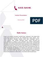 Axis Bank Investment