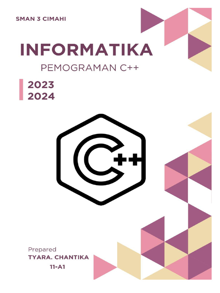 Panduan Pemrograman C++ Dasar | PDF