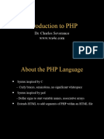 PHP Intro