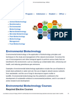 Environmental Biotechnology - BBTech