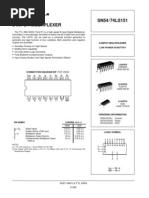 Data Sheet Multiplexor 74ls151