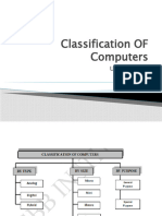 Classification of Computers
