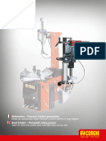 Stallonatore - Pressore Rotativo Pneumatico Ideale Per Pneumatici Super Ribassati e Cerchi Sportivi in Lega Leggera