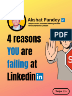 4 Reasons You Are Falling in Linkedin