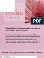 Pengatar Bahasa Indonesia